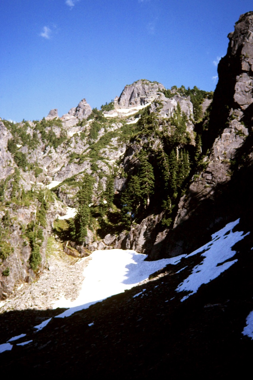 Morning Star Peak via Headlee Basin Northwest Face South Stillaguamish Mountains WA Trip Reports by Jim Brisbine