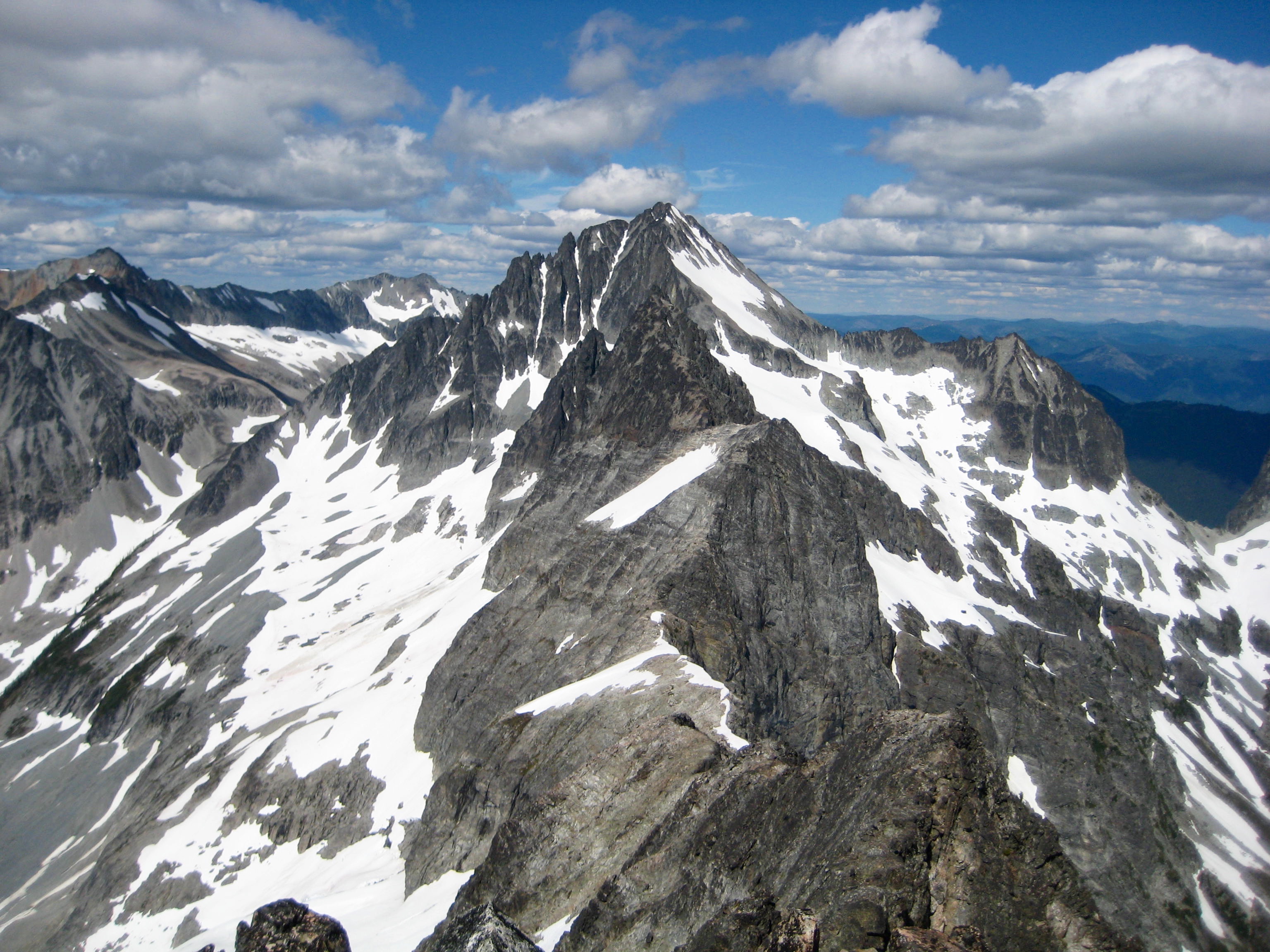 Mt Spickard as seen from the summit of Easy Mox Peak
