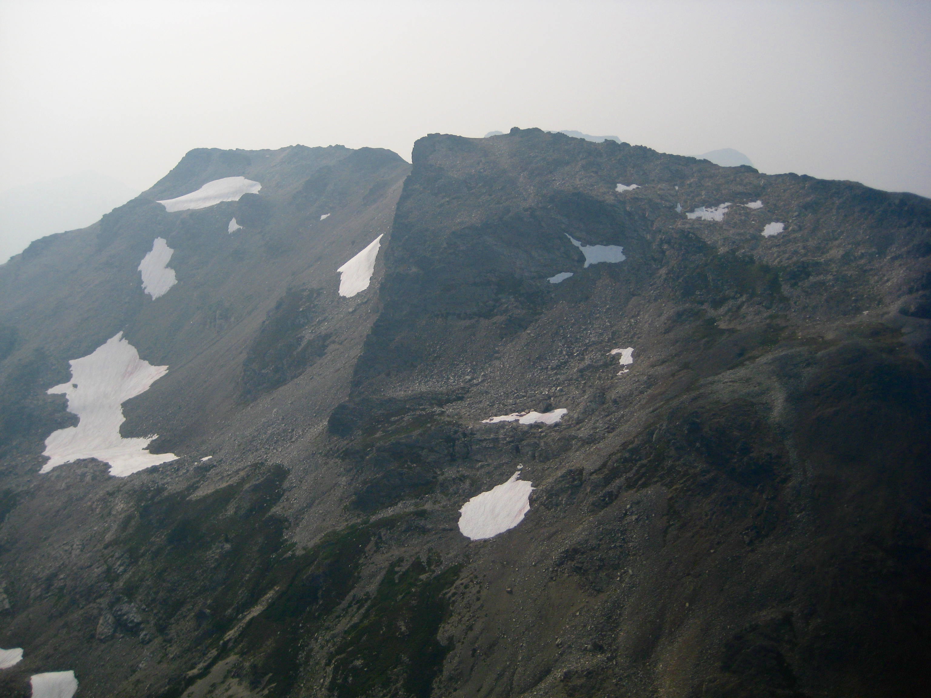 Knight Peak in teh Cheam Range From Baby Munday Peak Summit
