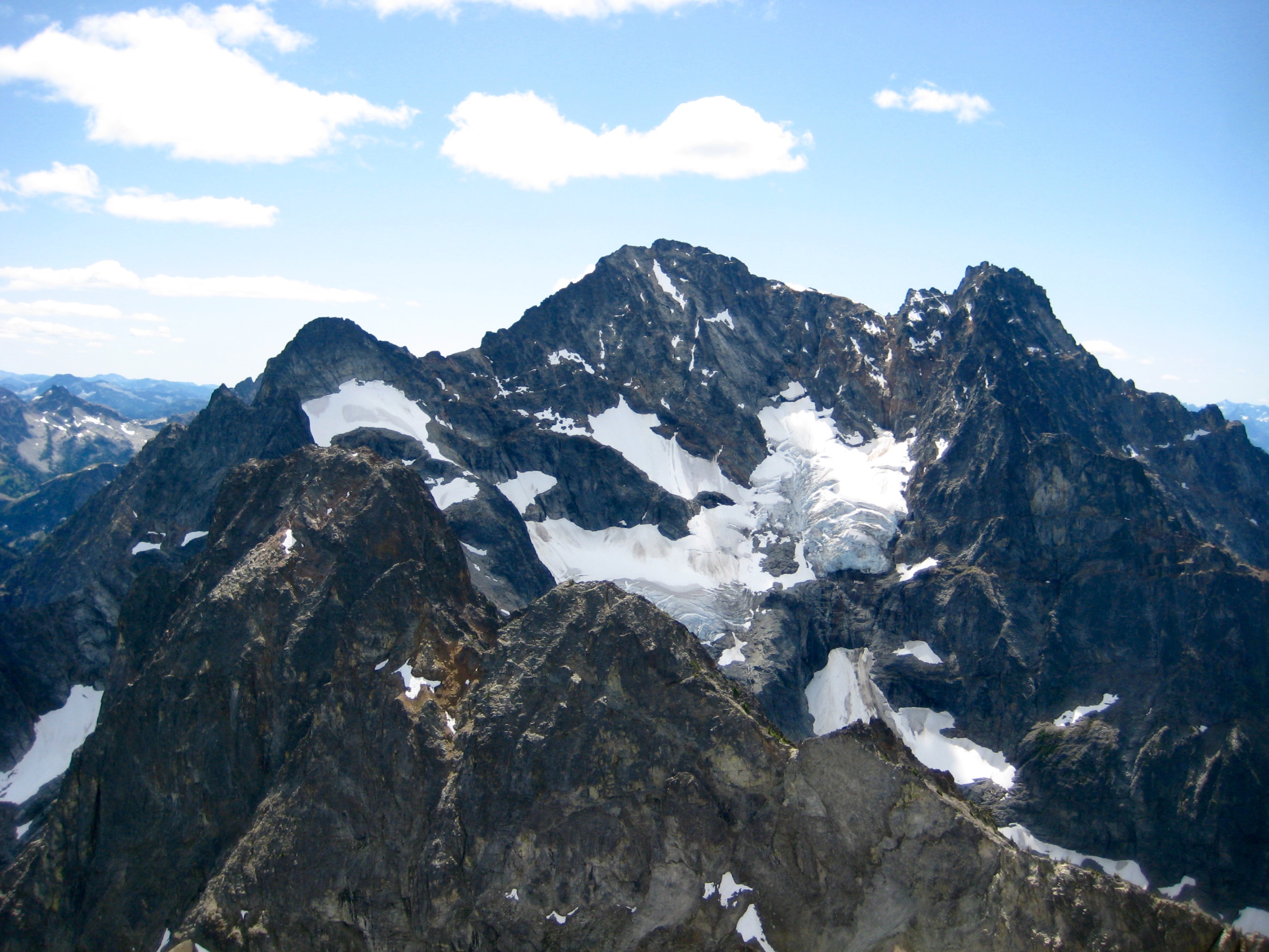 Black Peak from Fisher Peak Summit