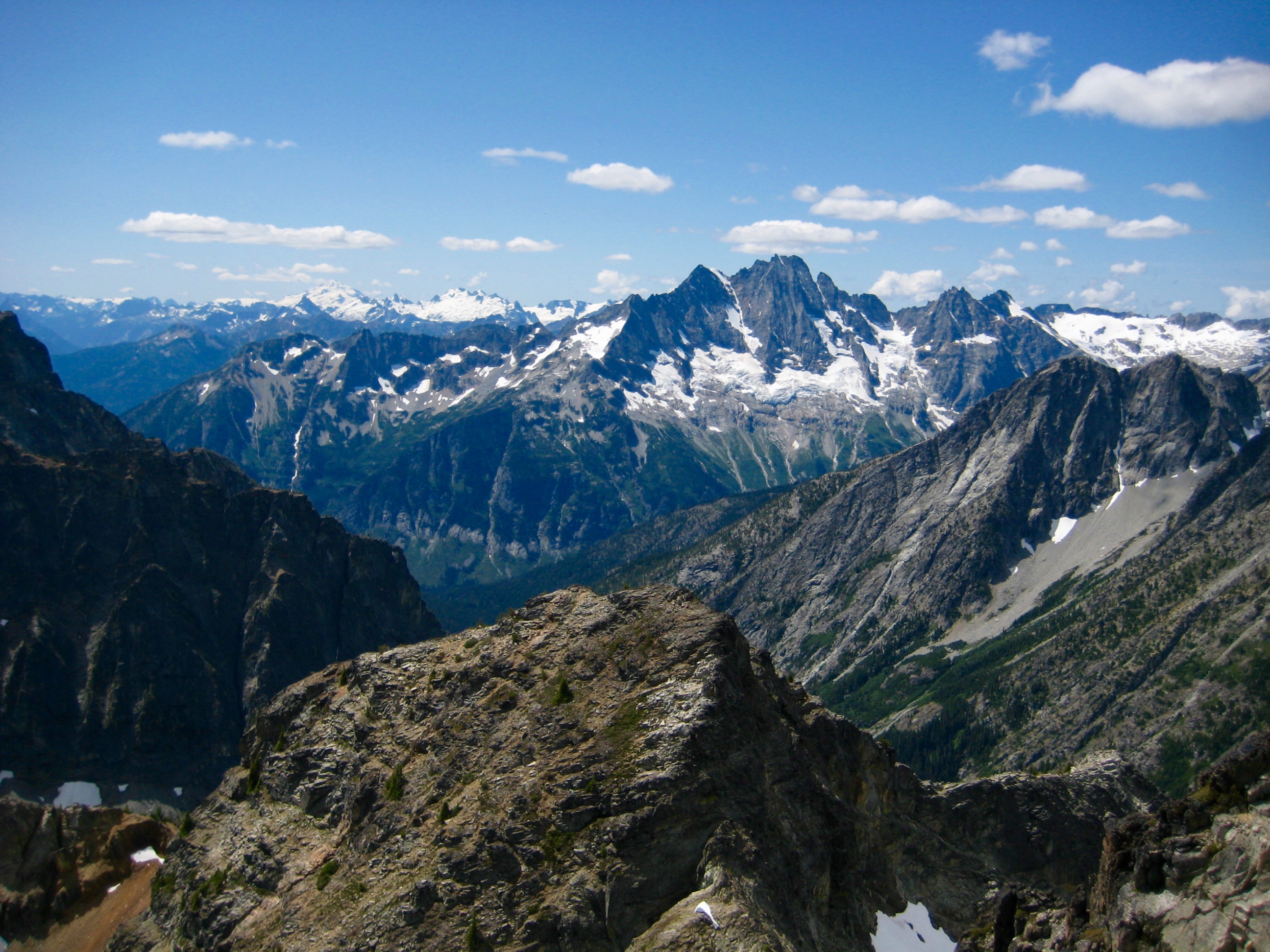 Mt Goode From Fisher Peak Summit