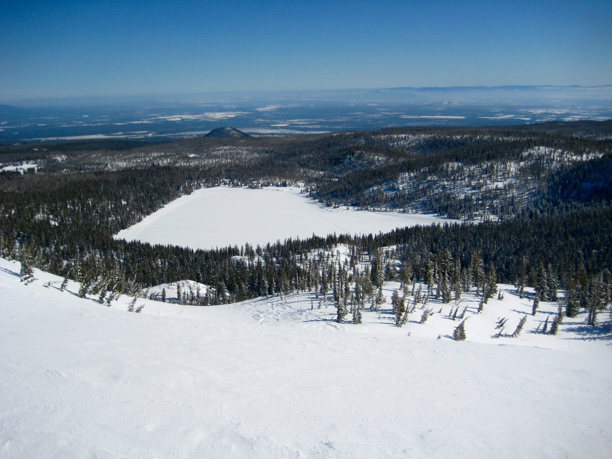 Three Creek Lake and Oregon Valley From Tam Rim