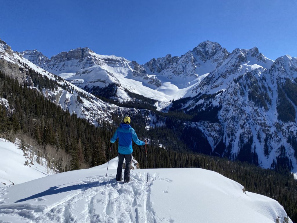 Sneffels Range Ski Traverse: Telluride to Ridgway (San Juan Mountains, CO)  - Trip Reports by Jim Brisbine