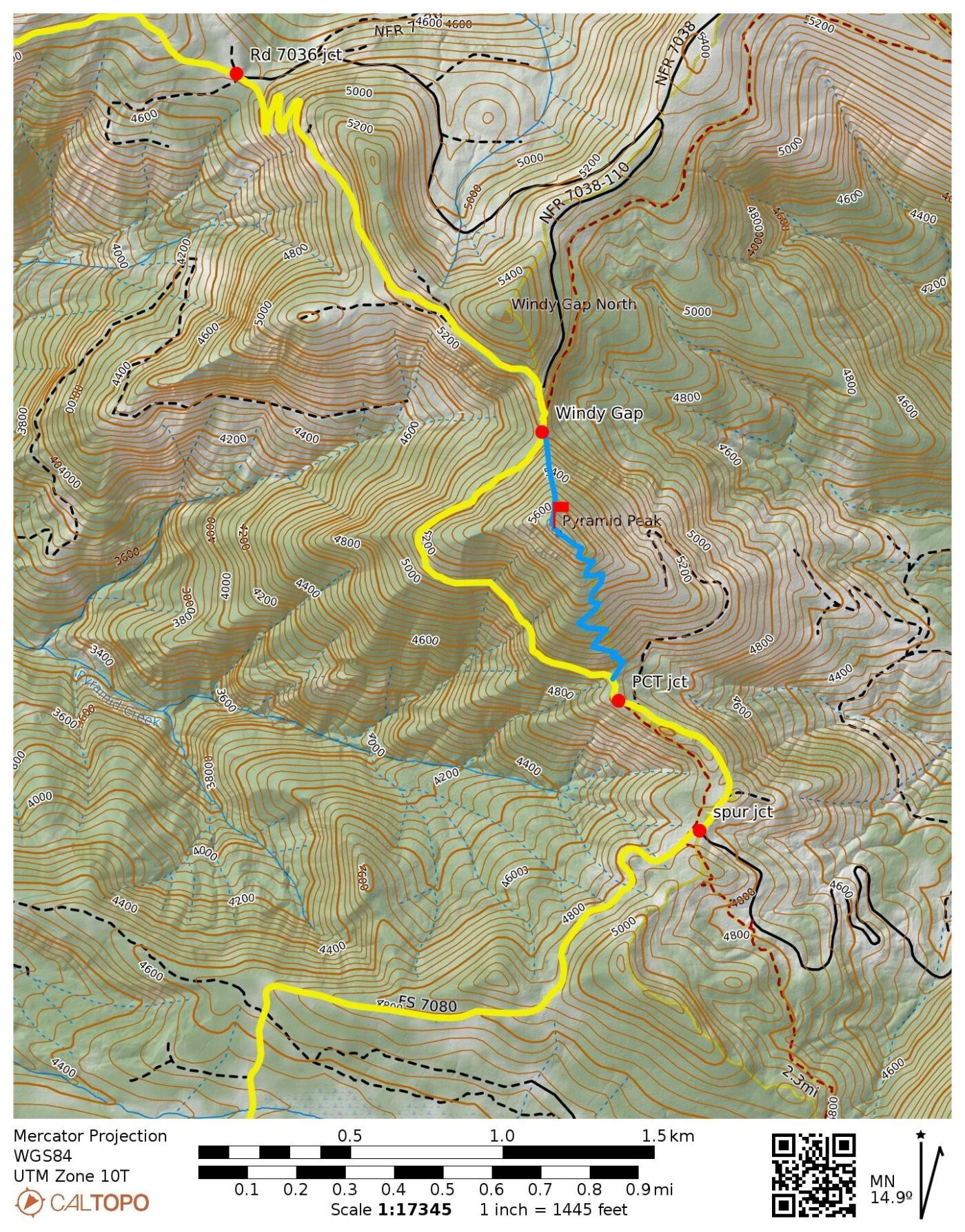 Pyramid Creek Bike Loop + Pyramid Peak Lookout + Colquhoun Peak Lookout ...